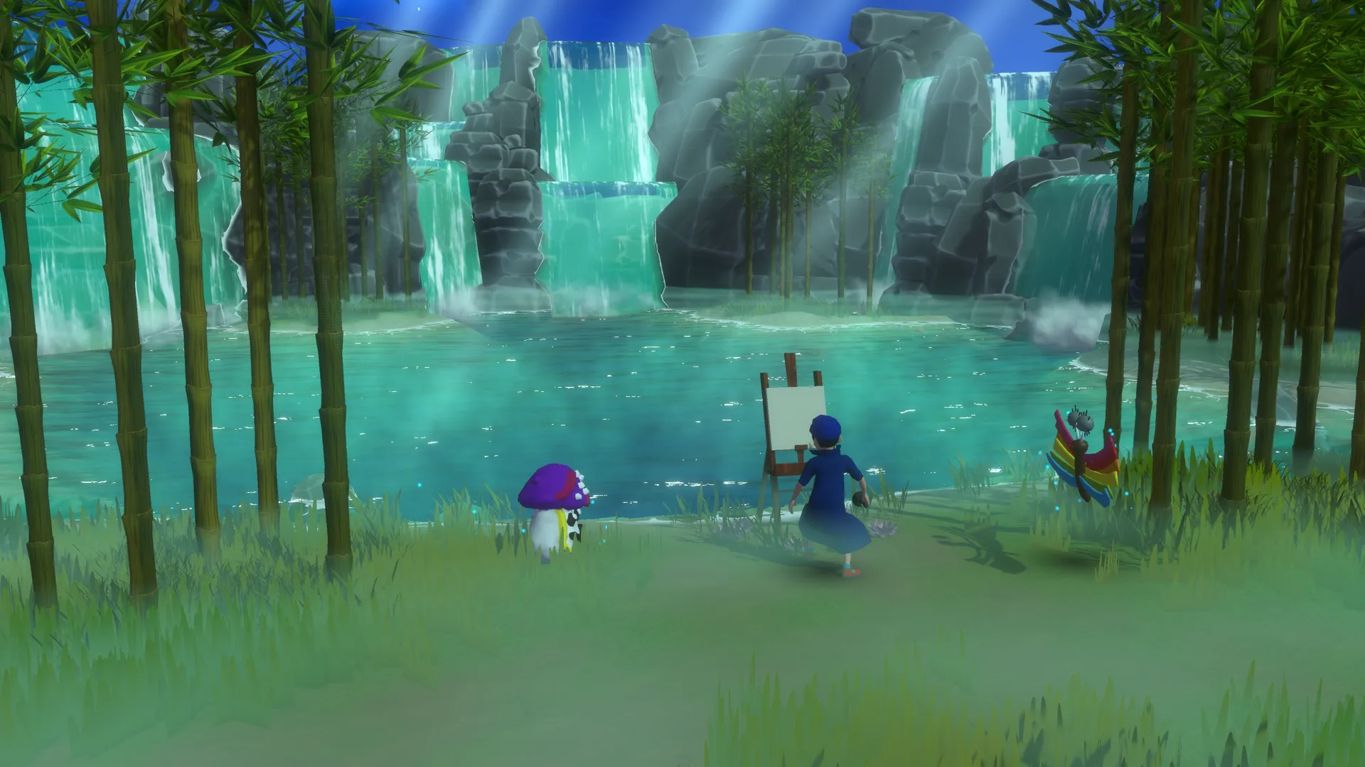 Drawing at the Pond of Possibility